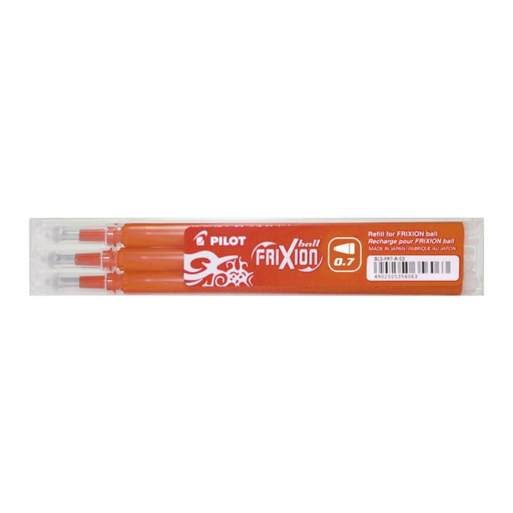 PILOT PEN Mine de stylo roller (Orange, 3 pièce)