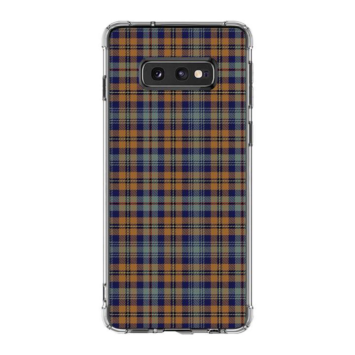EG Hülle für Samsung Galaxy S10 6.1" (2019) - Braun - Tartan