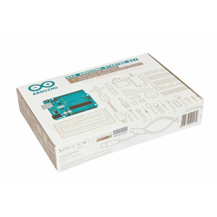 ARDUINO Starter Kit Arduino Uno R3 Deutsch Starterkit (AVR 8-Bit, ATmega328)