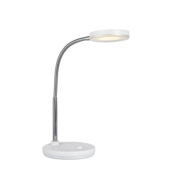 MARKSLÖJD Lampe de table Flex (Chrome, Blanc)