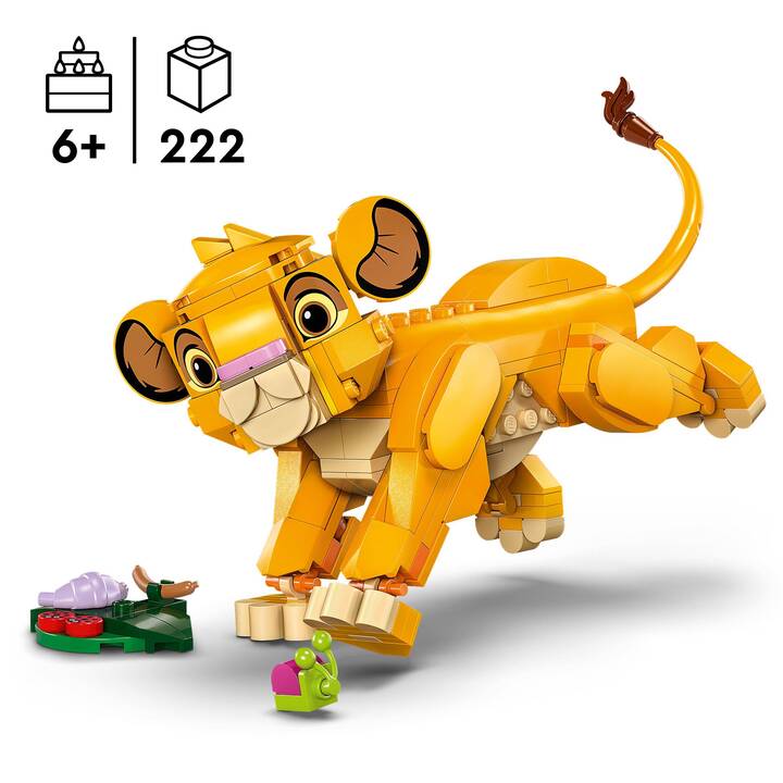 LEGO Disney Simba, le bébé du Roi lion (43243)