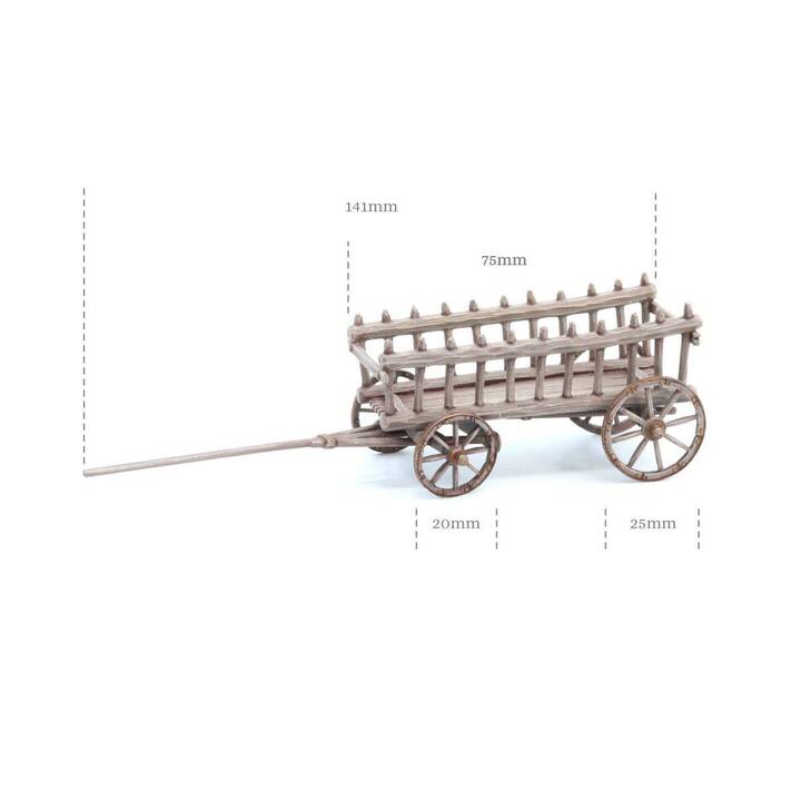 TABLETOP-ART Big Ladder Wagen