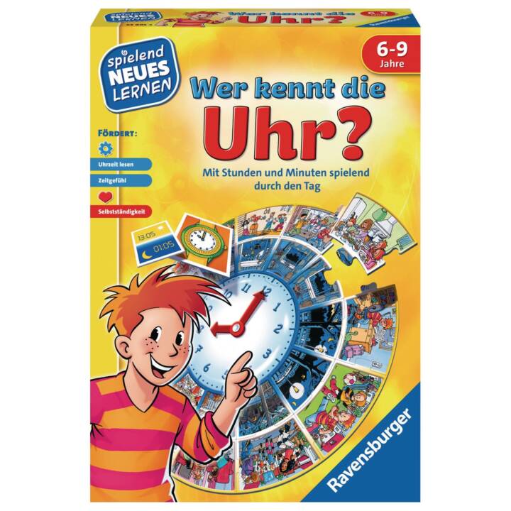 RAVENSBURGER Wer kennt die Uhr? (Allemand)