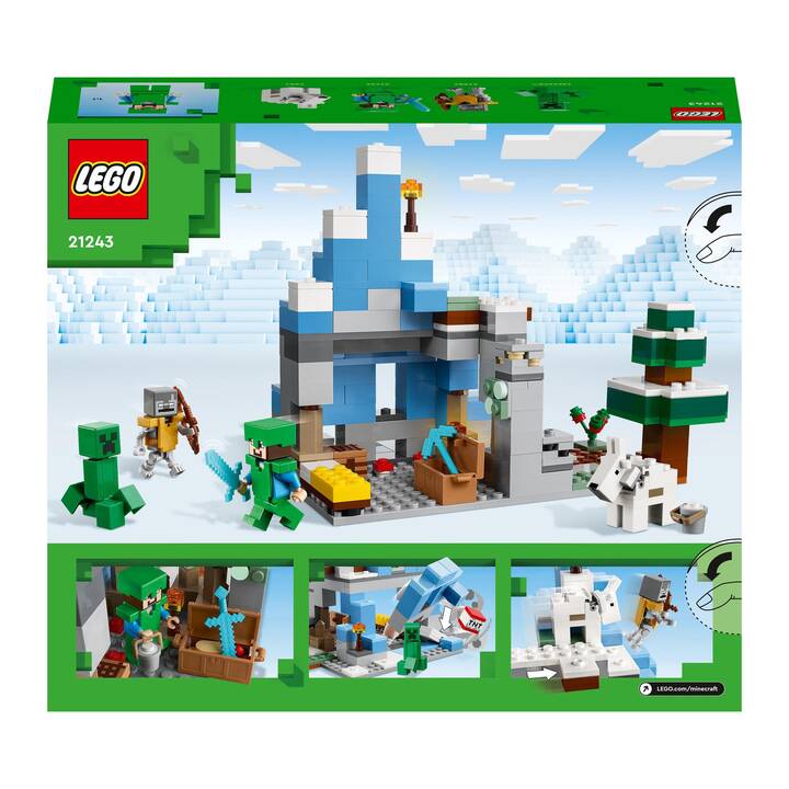 LEGO Minecraft Die Vereisten Gipfel (21243)