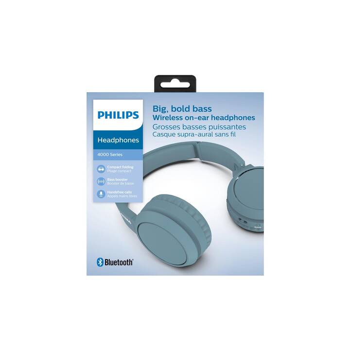 PHILIPS TAH4205BL (On-Ear, Bluetooth 5.0, Blu) - Interdiscount