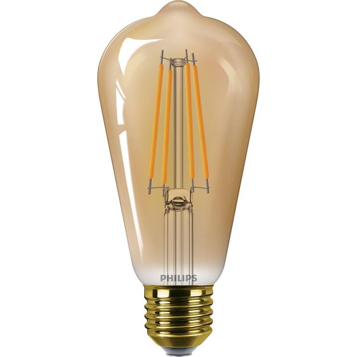 PHILIPS Ampoule LED Classic Vintage (E27, 7 W)