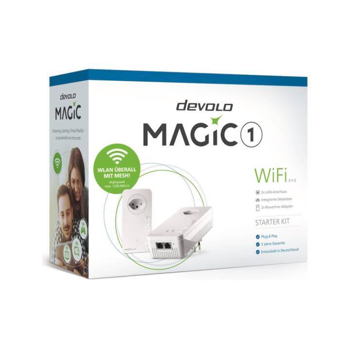DEVOLO Magic 1 WiFi 2-1 Starter Kit (1200 Mbit/s)