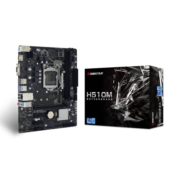 BIOSTAR H510MHP 2.0 (LGA 1200, Intel H510, Micro ATX)
