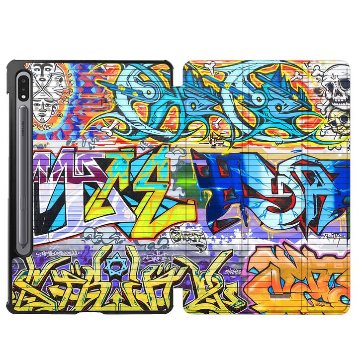 EG Hülle für Samsung Galaxy Tab S7 11" (2020) - Graffiti