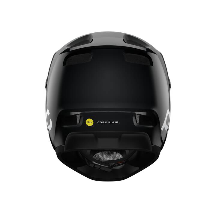 POC Unisexe Casque downhill Coron Air MIPS (S, Noir)