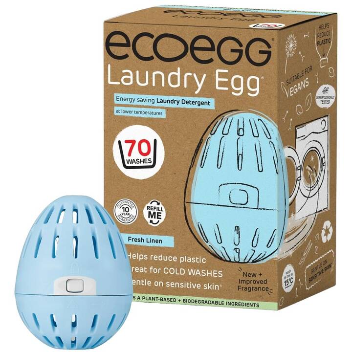 ECOEGG Detergente per macchine Fresh Linen (Perle)