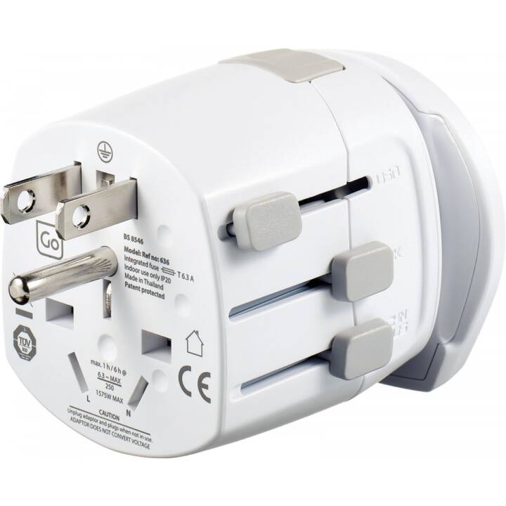 GO TRAVEL Worldwide Adaptor GO636