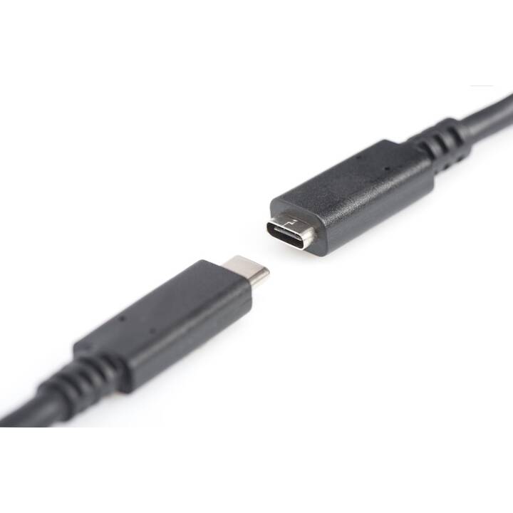 DIGITUS Câble USB (USB 2.0 Type-C, 2 m)
