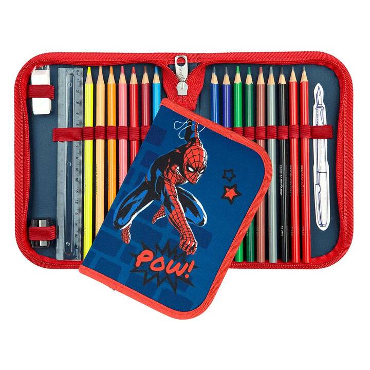 SCOOLI Set di borse EasyFit Spider-Man (18 l, Rosso, Blu)