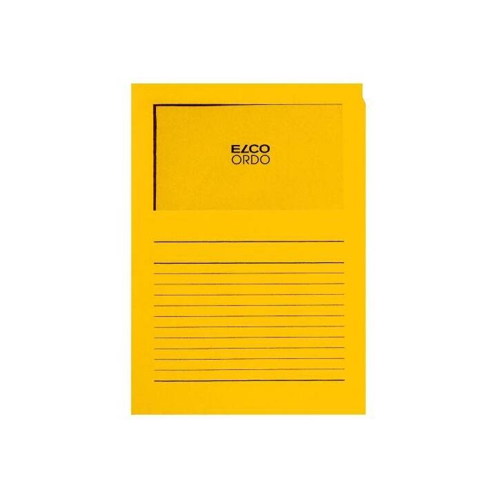 ELCO Sichtmappe Ordo (Gelb, A4, 100 Stück)