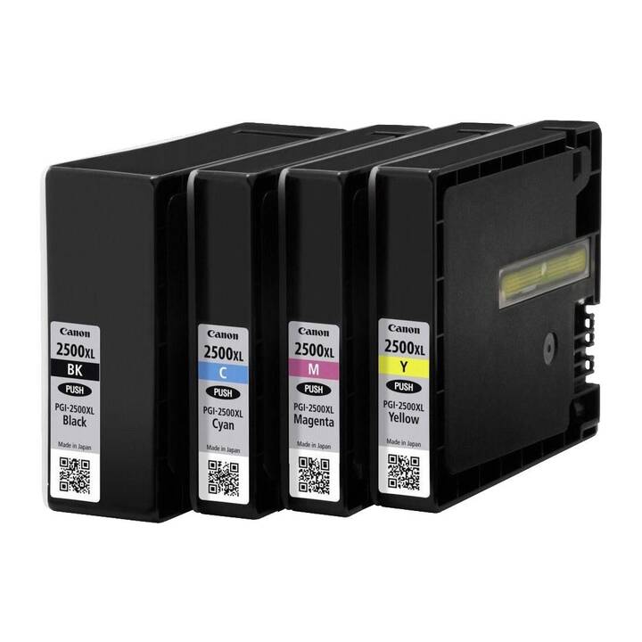 CANON PGI-2500XL (Gelb, Schwarz, Magenta, Cyan, Multipack)