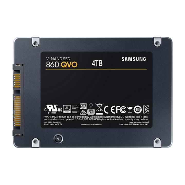 SAMSUNG 860 QVO, 4 TB