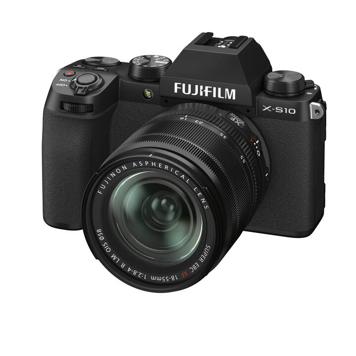 FUJIFILM X-S10 + XF 18-55mm f/2.8-4 R LM OIS Kit (26.1 MP, APS-C)