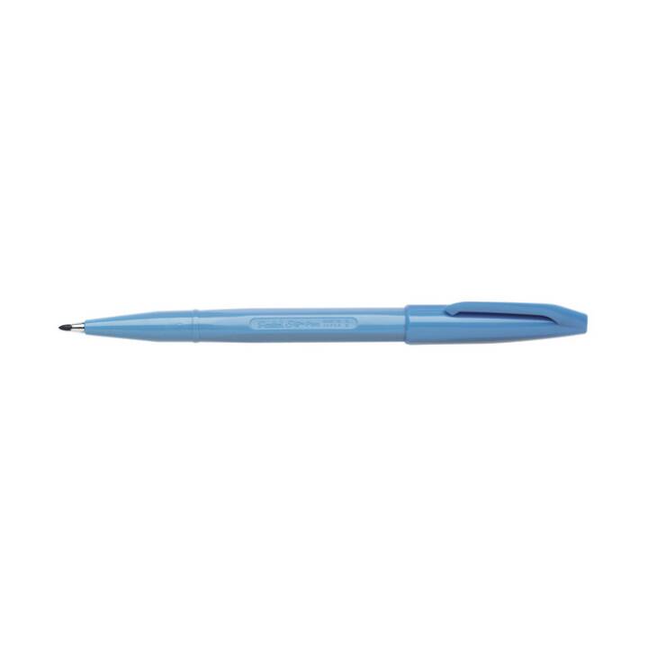 PENTEL Sign Pen Crayon feutre (Bleu clair, 1 pièce)