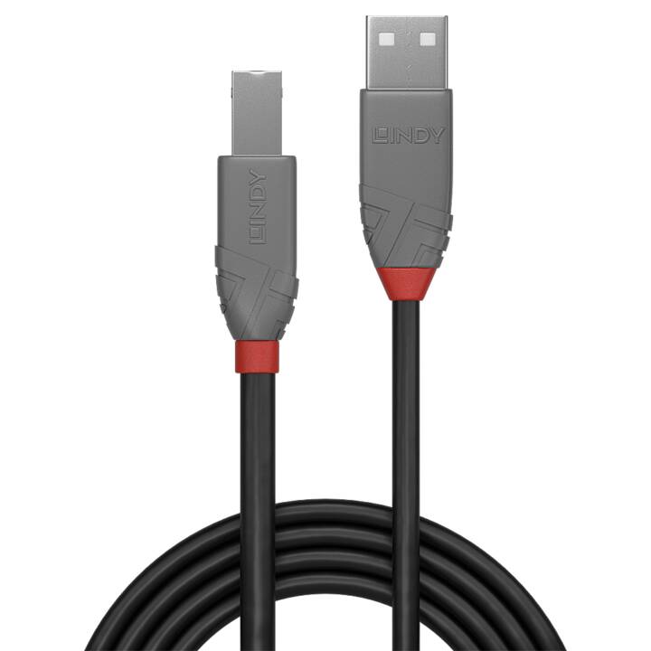 LINDY 36671 USB-Kabel (USB 2.0 Typ-B, USB 2.0 Typ-A, 0.5 m)