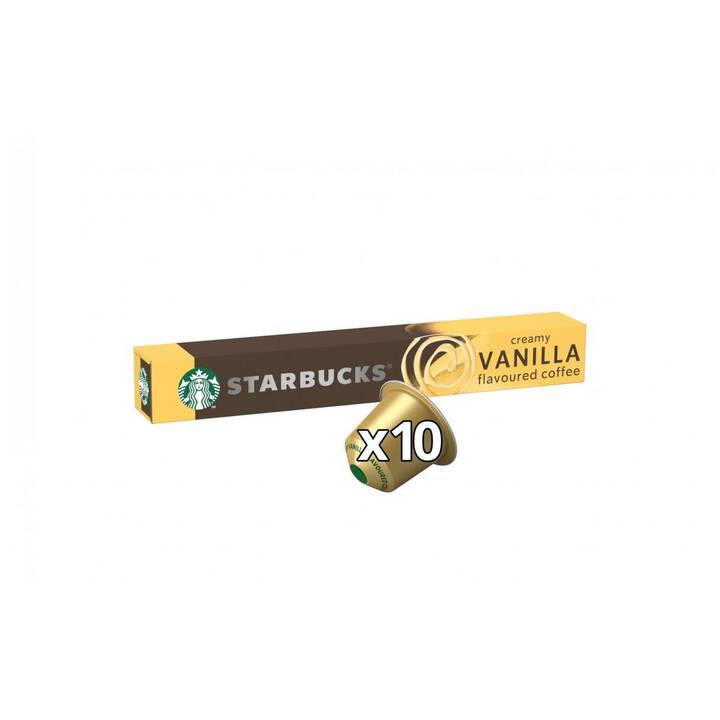 STARBUCKS Capsules de Café  Creamy Vanilla (10 pièce)