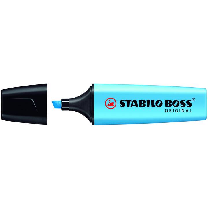 STABILO Textmarker Boss Original (Blau, 1 Stück)