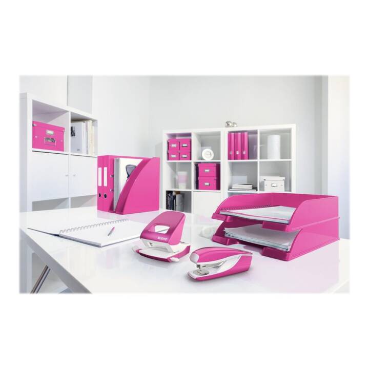 LEITZ Bürolocher (Pink, 30 Blatt)