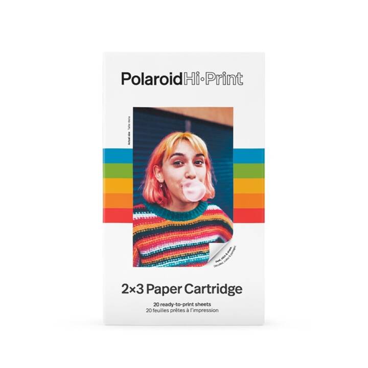 POLAROID Pellicule instantané (Polaroid Zink Paper 2" x 3", Multicolore)