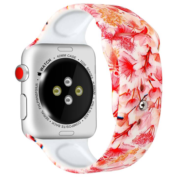 EG Armband (Apple Watch 42 mm / 44 mm, Rot)