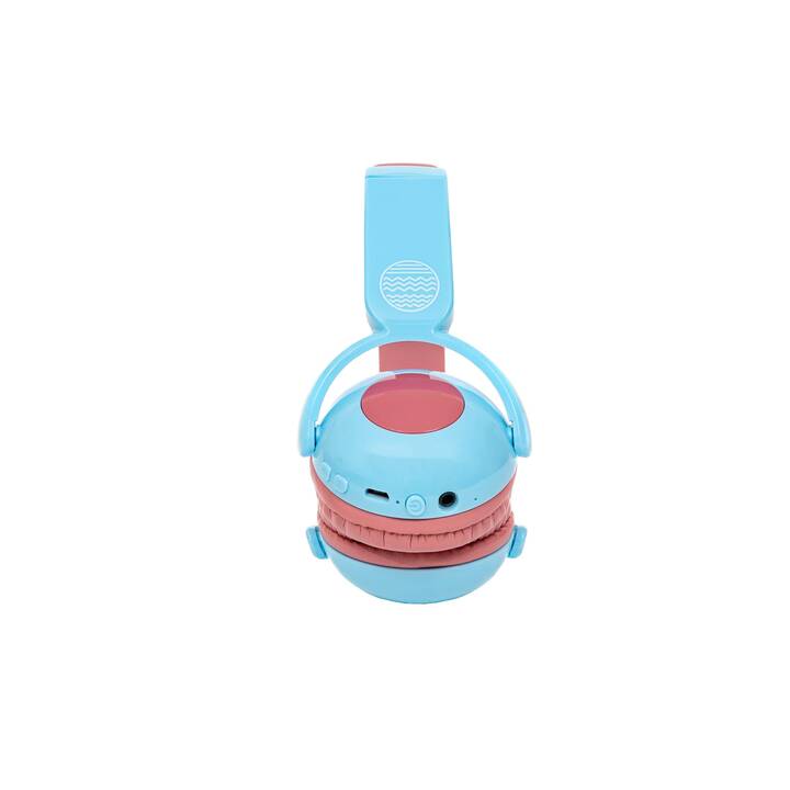 OUR PURE PLANET On-Ear Kinderkopfhörer (PNC, Bluetooth 5.0, Schwarz, Blau)