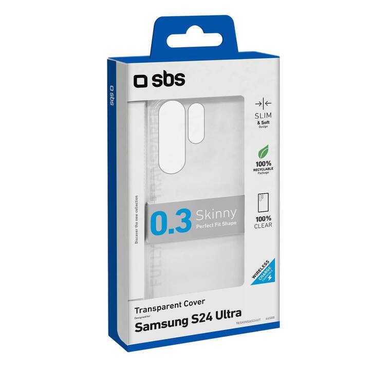 SBS Backcover (Galaxy S24 Ultra, Transparente)