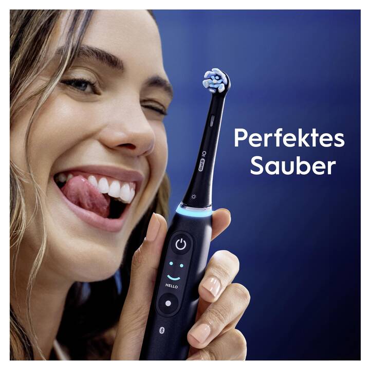 ORAL-B Zahnbürstenkopf iO Gentle Care (8x, Schwarz)