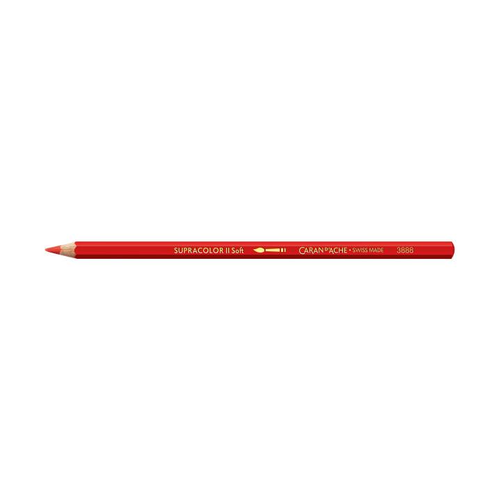 CARAN D'ACHE Crayons de couleur (Rouge, 1 pièce)