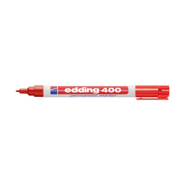 EDDING Permanent Marker (Rot, 1 Stück)