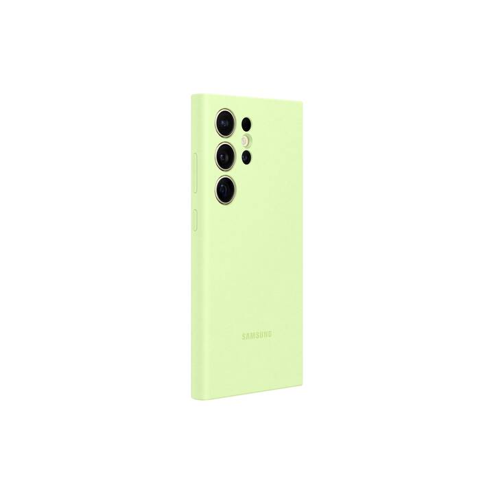 SAMSUNG Backcover Silicone (Galaxy S24 Ultra, Verde)