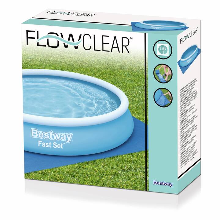 BESTWAY Tapis de protection Flowclear (396 cm x 396 cm)