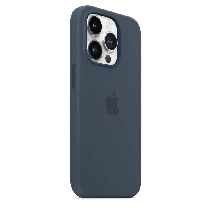 APPLE Backcover MagSafe (iPhone 14 Pro, Blu tempesta)