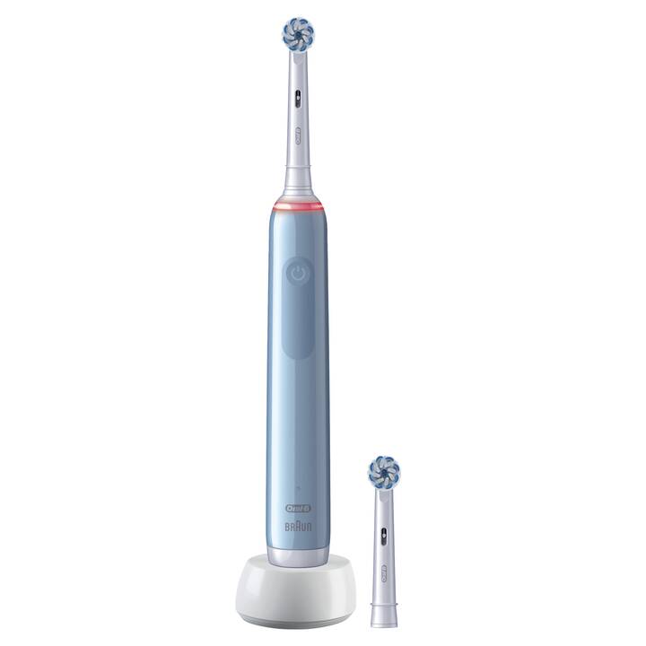 ORAL-B  Pro 3 3000 Sensitive Clean  (Bleu, Blanc)