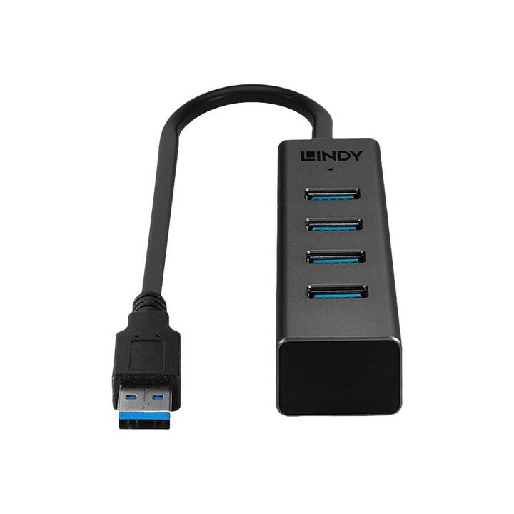 LINDY  (4 Ports, USB Typ-A)