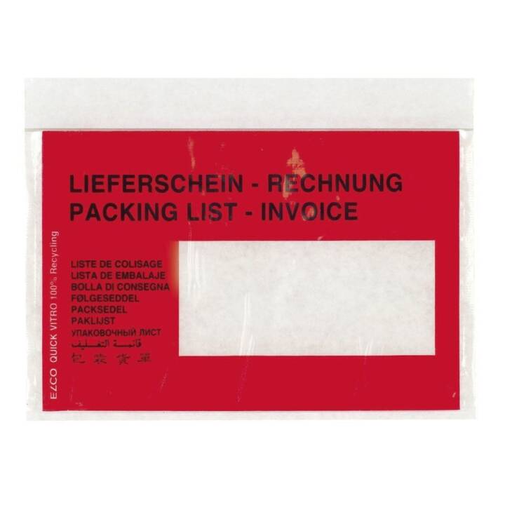ELCO Dokumententasche (C6, Rot, 250 Stück)