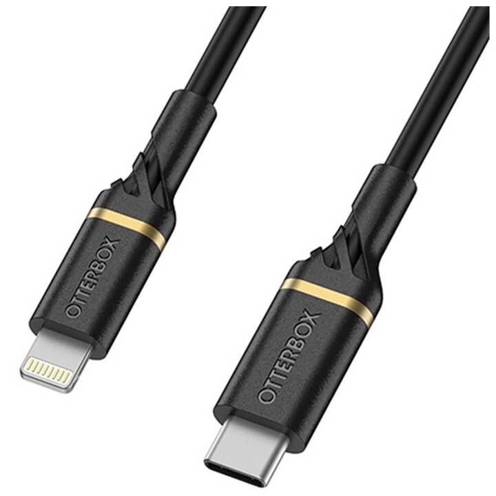 OTTERBOX Fast Charging Câble (Lightning, USB Type-C, 1 m)