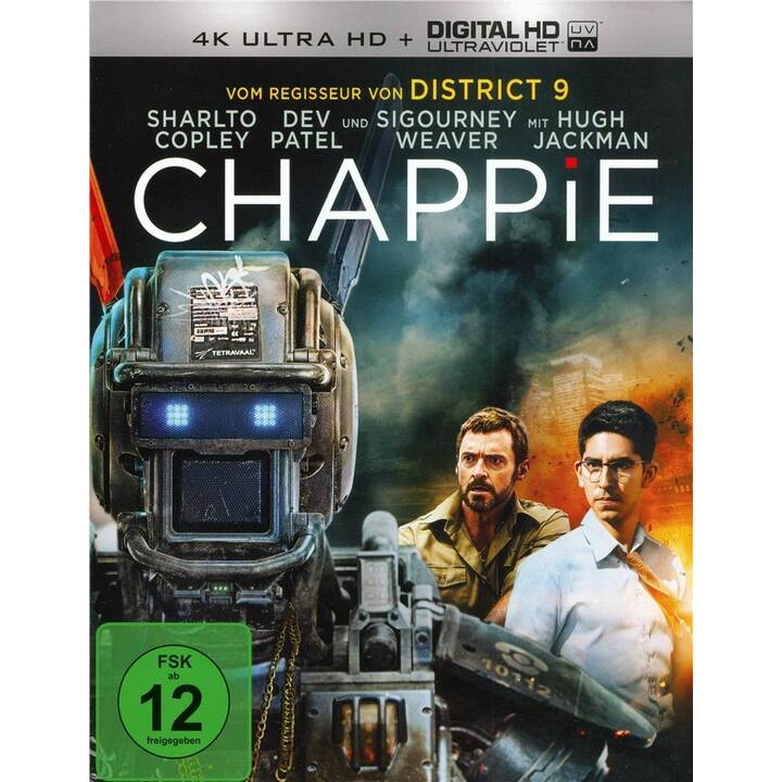 Chappie (4K Ultra HD, ES, IT, PT, JA, DE, EN, FR)