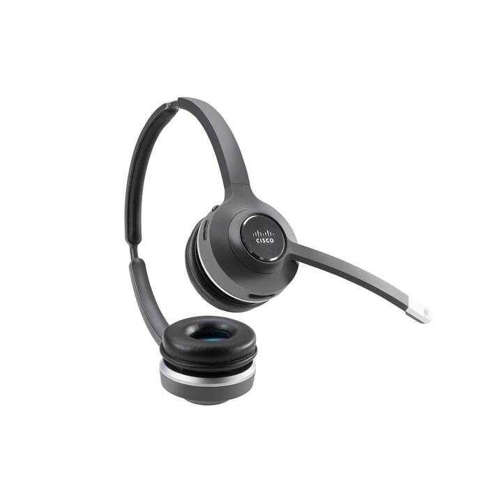 CISCO Office Headset (On-Ear, Schwarz)