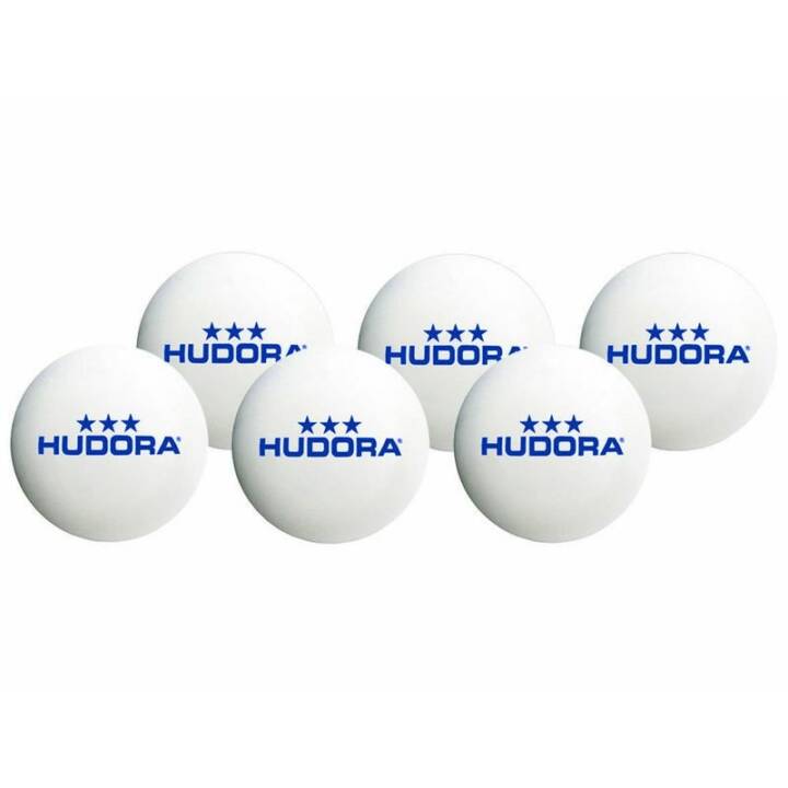 HUDORA Tischtennisbälle 3-Star (6 x)