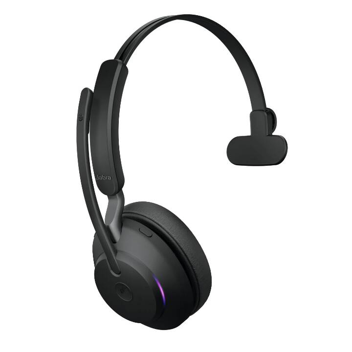 JABRA Cuffia per ufficio Evolve2 65 (On-Ear, Senza fili, Nero)