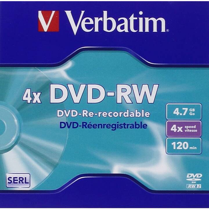 VERBATIM DVD-RW (4.7 Go)