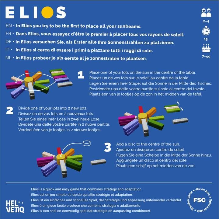 HELVETIQ Elios (DE, IT, EN, FR, ES, NL)