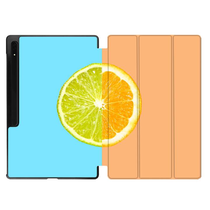 EG coque pour Samsung Galaxy Tab S8 Ultra 14.6" (2022) - Orange - Style