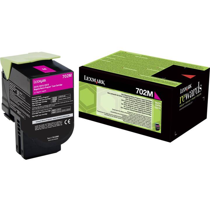 LEXMARK 70C20M0 (Toner seperato, Magenta)