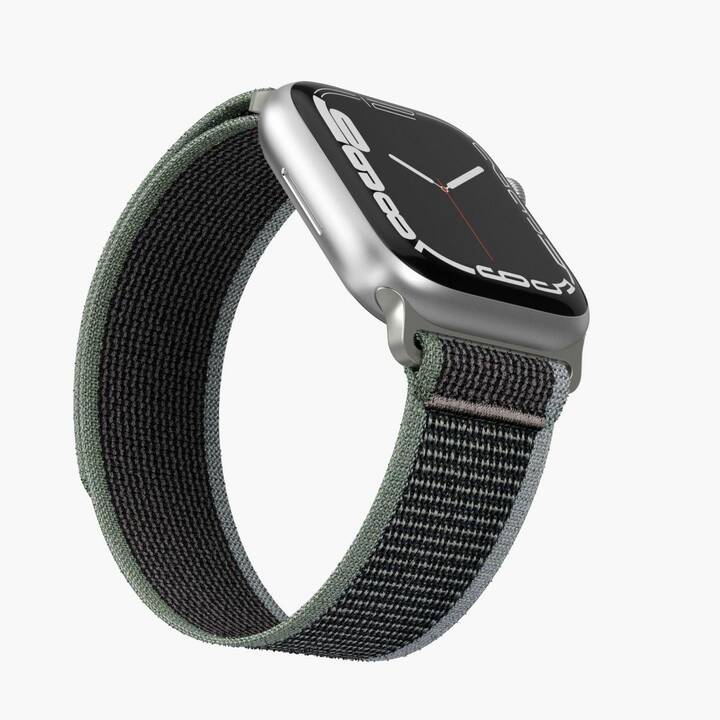 VONMÄHLEN Armband (Apple Watch Series 7 / Series 5 / Series 8 / Series 3 / Series 4 / Series 6, Schwarz, Schwarz/Grau, Blau)